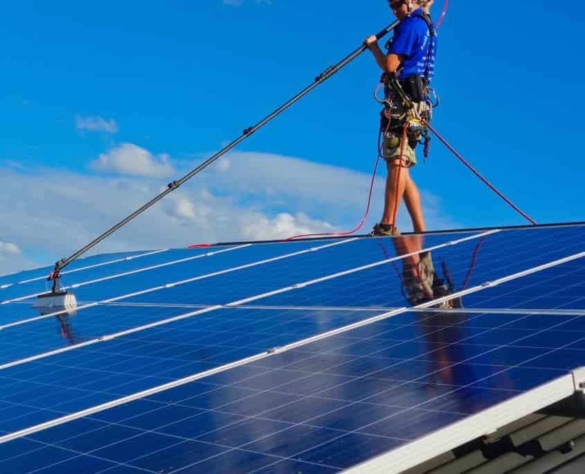 ICU Solar Panel Cleaning Mount Mount Ommaney